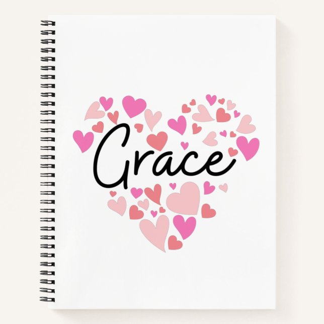 Cuaderno Amo a Grace (Anverso)