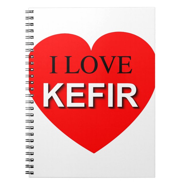 Cuaderno Amo a Kefir (Frente)