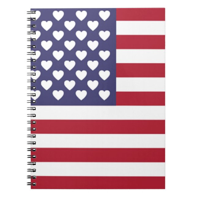 CUADERNO AMO A LOS ESTADOS UNIDOS DE AMÉRICA (Frente)