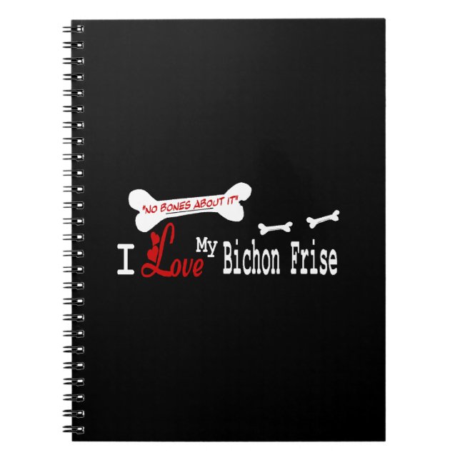 Cuaderno Amo a mi Amigo Bichon (Frente)