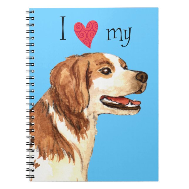 Cuaderno Amo a mi Bretaña (Frente)