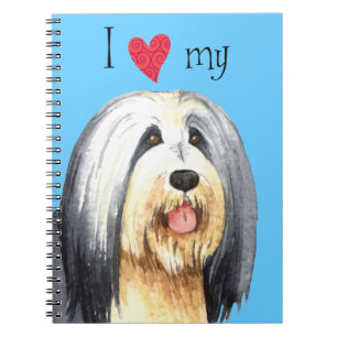 Cuaderno Amo a mi Collie con barba