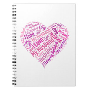 Cuaderno Amo a mi marido
