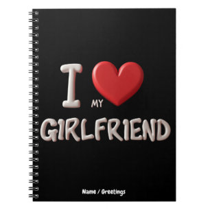 Cuaderno Amo a mi novia: la forma perfecta de mostrar afect