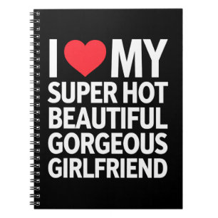 Cuaderno Amo a mi novia súper caliente, hermosa y hermosísi