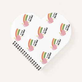 Cuaderno Amo A Mi Papá