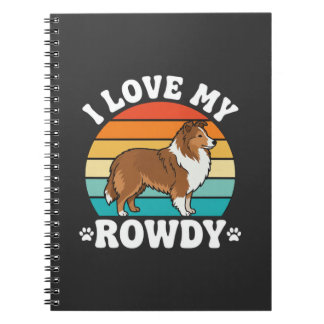 Cuaderno Amo a mi Sheltie Retro Revoltos@