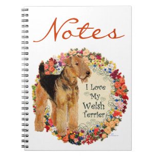 Cuaderno Amo a mi Welsh Terrier