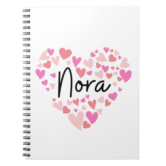 Cuaderno Amo a Nora (Frente)