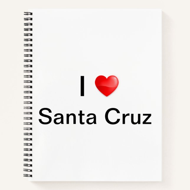 Cuaderno Amo a Santa Cruz (Anverso)