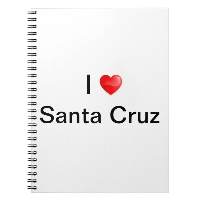 Cuaderno Amo a Santa Cruz (Frente)