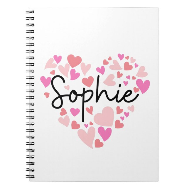 Cuaderno Amo a Sophie (Frente)
