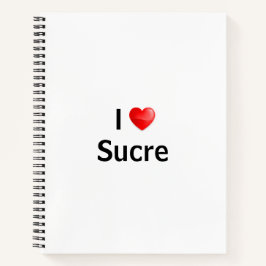 Cuaderno Amo a Sucre