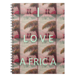 Cuaderno Amo África Hakuna Matata Kilimanjaro A