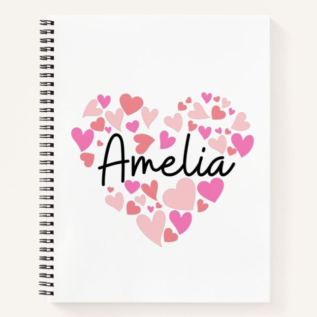 Cuaderno Amo Amelia (Anverso)