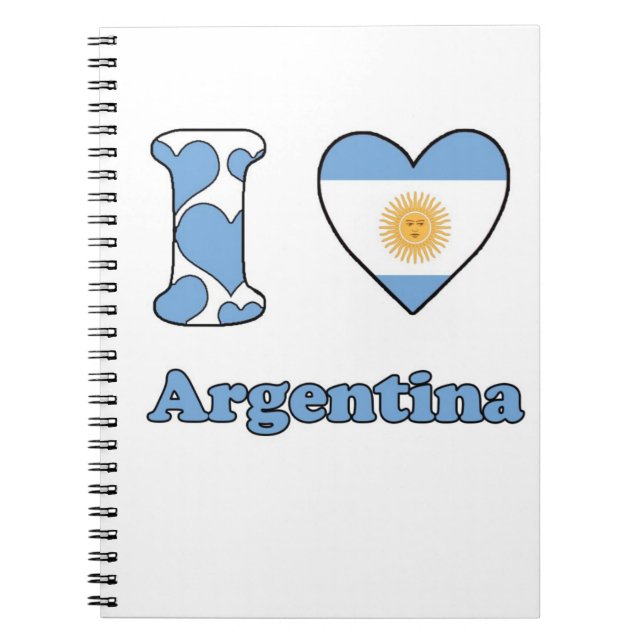Cuaderno Amo Argentina (Frente)