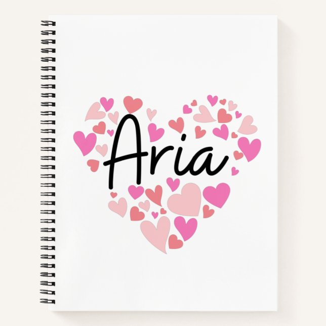Cuaderno Amo Aria (Anverso)
