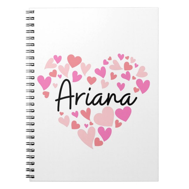 Cuaderno Amo Ariana (Frente)