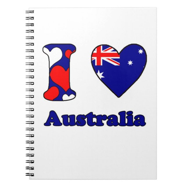 Cuaderno Amo Australia (Frente)