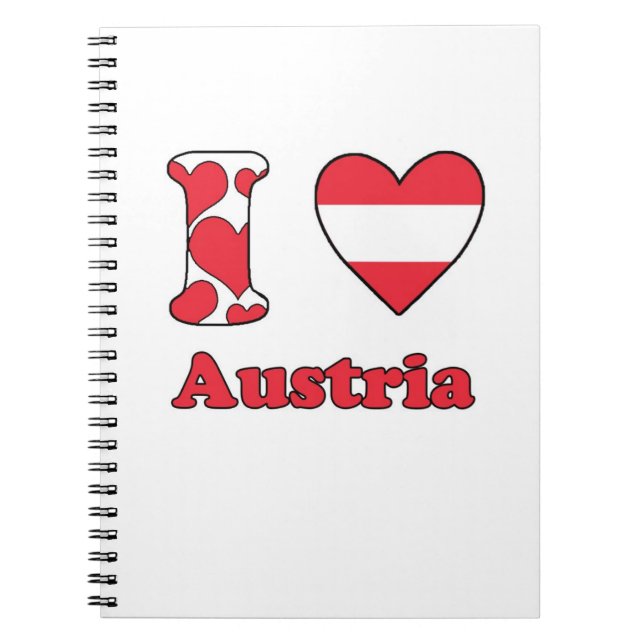Cuaderno Amo Austria (Frente)