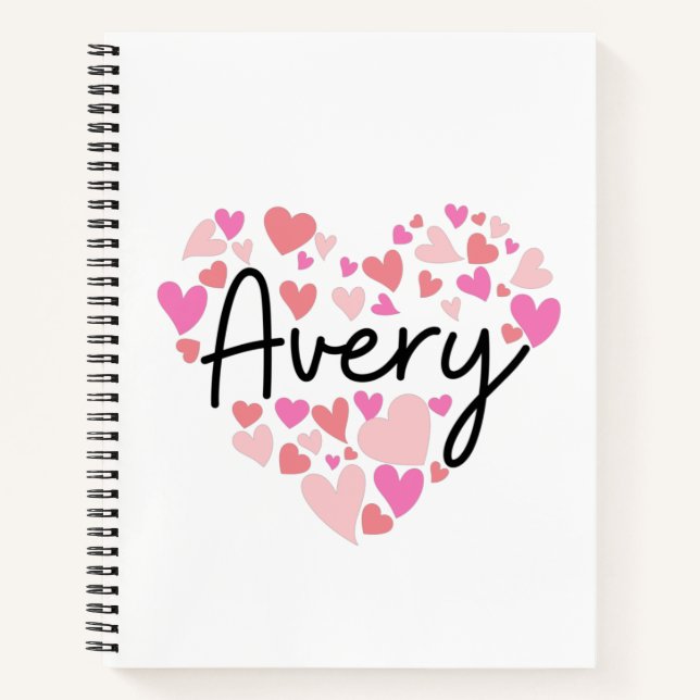 Cuaderno Amo Avery (Anverso)