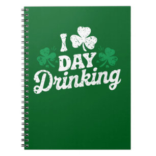 Cuaderno Amo Beber Durante El Día Divertido Día De San Patr