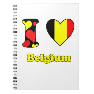 Cuaderno Amo Bélgica