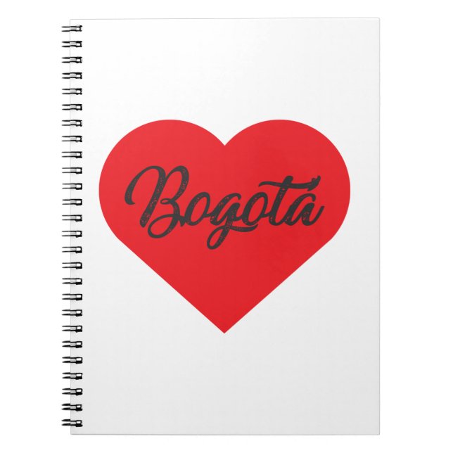 Cuaderno Amo Bogotá - Colombia (Frente)
