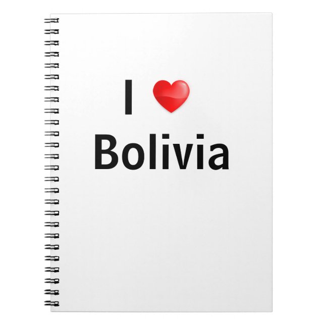 Cuaderno Amo Bolivia (Frente)
