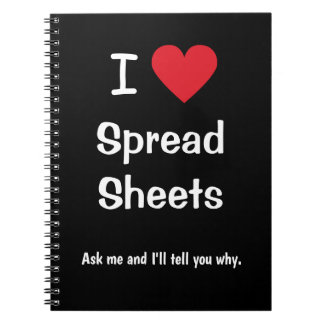 Cuaderno Amo cita de motivación de la oficina del chiste de