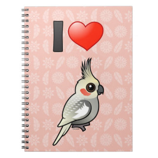 Cuaderno Amo Cockatiels Spangled