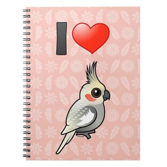 Cuaderno Amo Cockatiels Spangled (Frente)