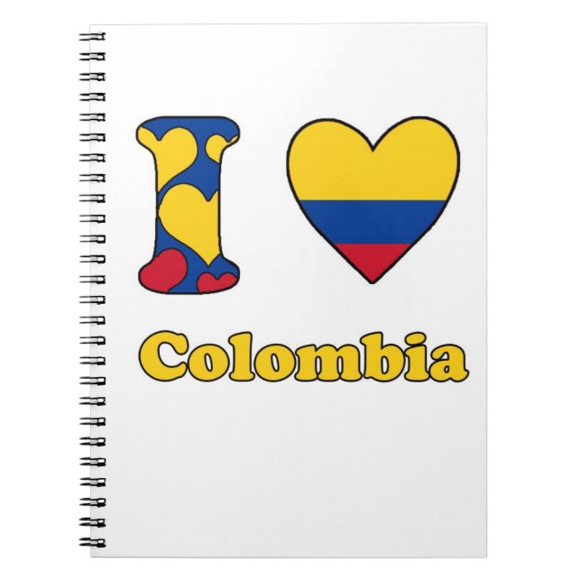 Cuaderno Amo Colombia (Frente)