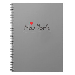 Cuaderno Amo (corazón) Nueva York, Nueva York
