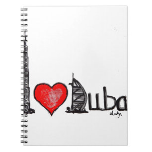 Cuaderno Amo Dubai