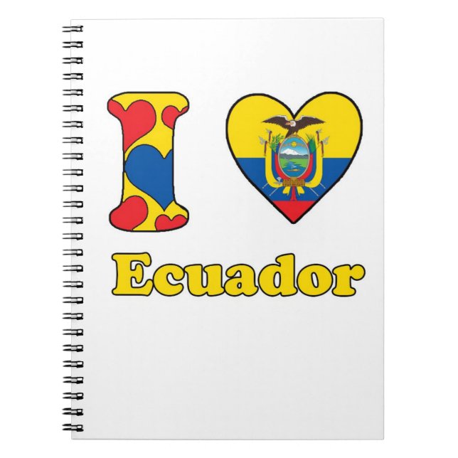 Cuaderno Amo Ecuador (Frente)