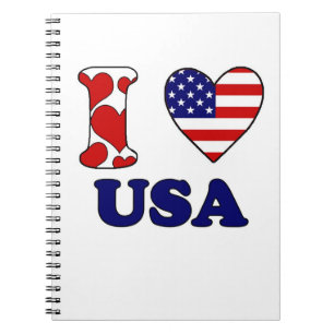 Cuaderno Amo EE.UU.