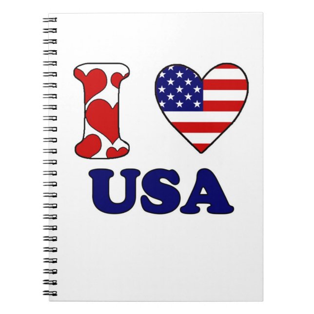 Cuaderno Amo EE.UU. (Frente)
