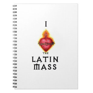 Cuaderno AMO el corazón sagrado total latino de Jesús