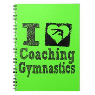 Cuaderno Amo el entrenar de la gimnasia