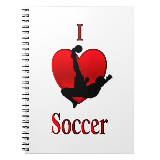 Cuaderno Amo el fútbol (Frente)