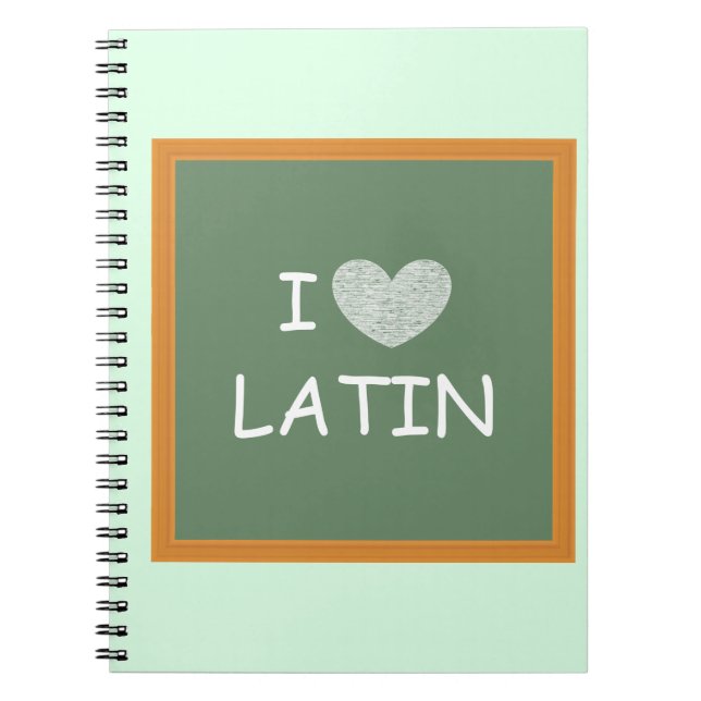 Cuaderno Amo el latín (Frente)