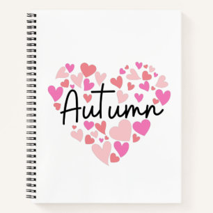 Cuaderno Amo el otoño