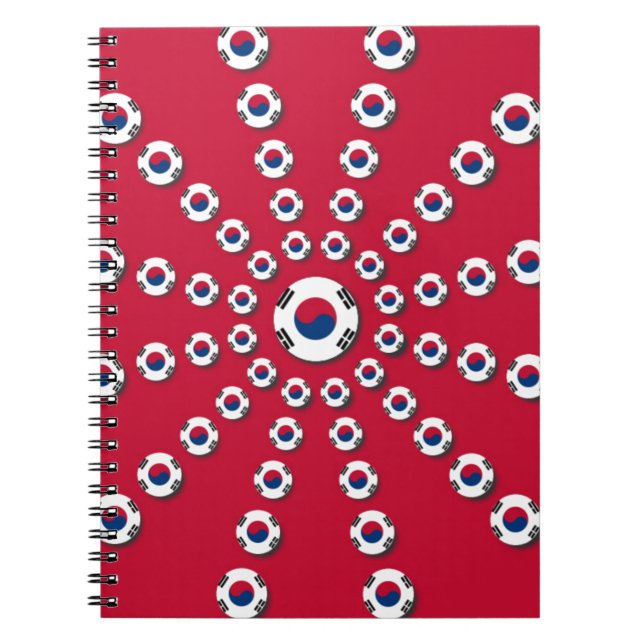 Cuaderno Amo el Rojo (Frente)