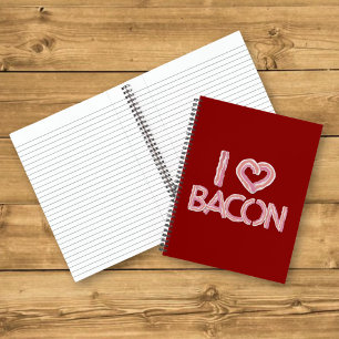 Cuaderno Amo el tocino