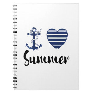 Cuaderno Amo el verano