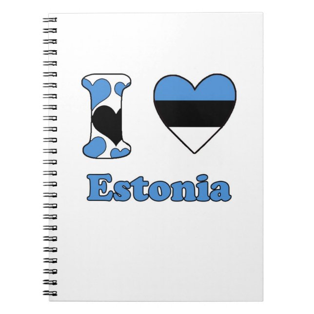 Cuaderno Amo Estonia (Frente)