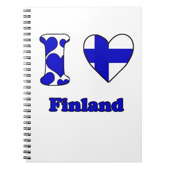 Cuaderno Amo Finlandia (Frente)