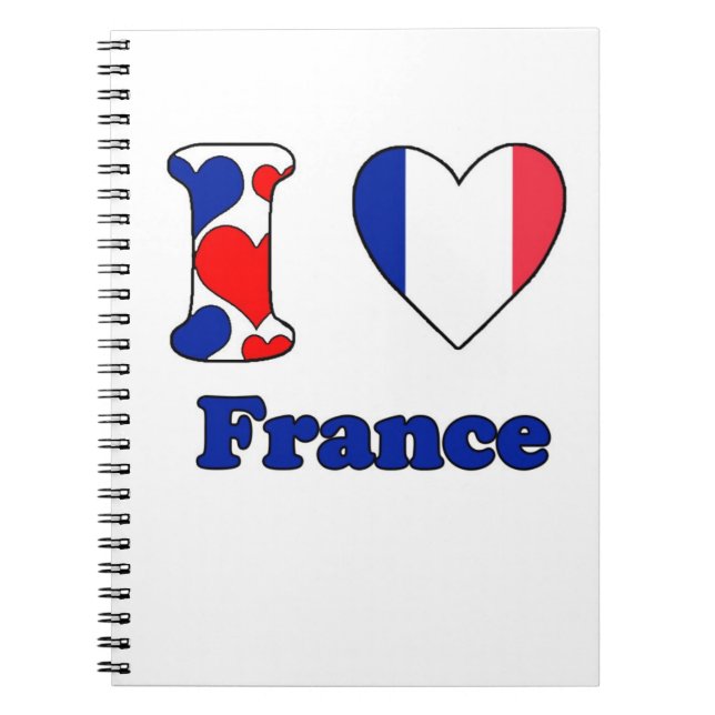 Cuaderno Amo Francia (Frente)