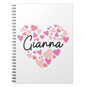 Cuaderno Amo Gianna